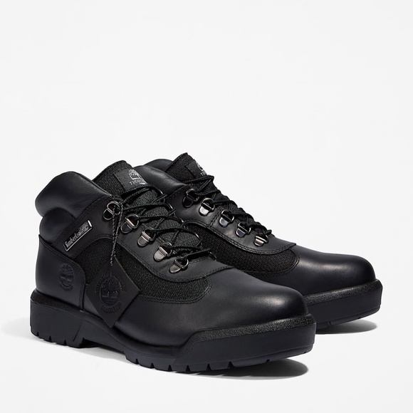 Timberland Other - Timberland Men's Black Waterproof Field Combat Boots Size 12